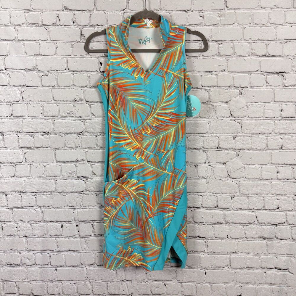 Tzu Tzu Kaia Dress Womens XS Cabana Girl Golf Pickleball Tennis Athleisure NWT